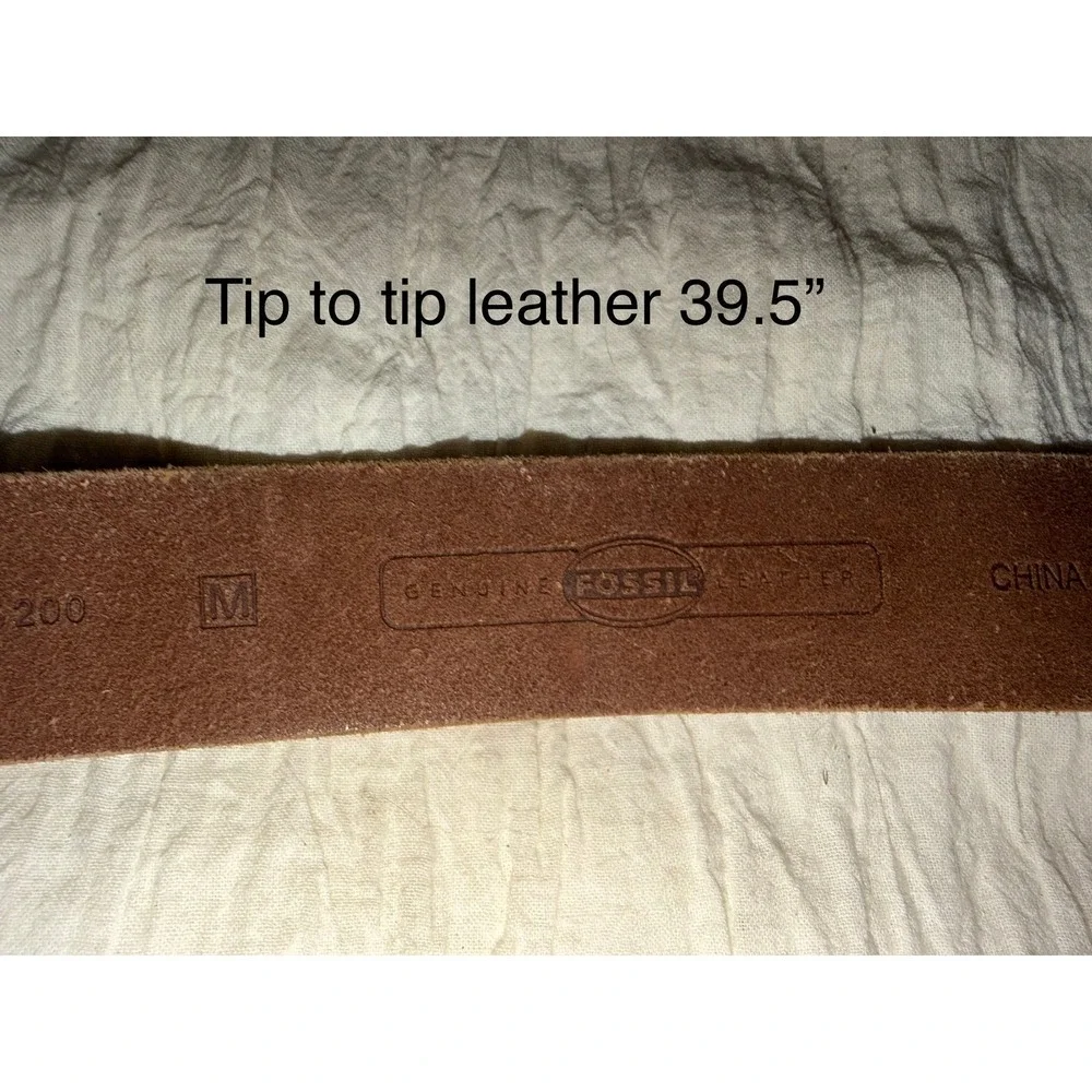 Fossil brown leather